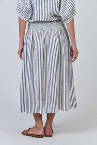 Blueberry Stripe Skirt