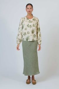 GA645 Petals Linen Shirt