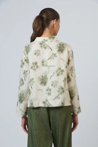 GA647 Petals Linen Shirt