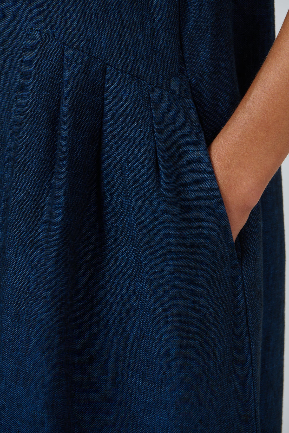 GA684 Linen Dress Eclipse