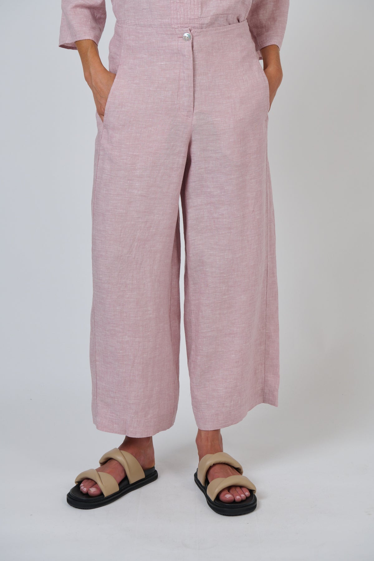 GA698 Linen Pants Radish