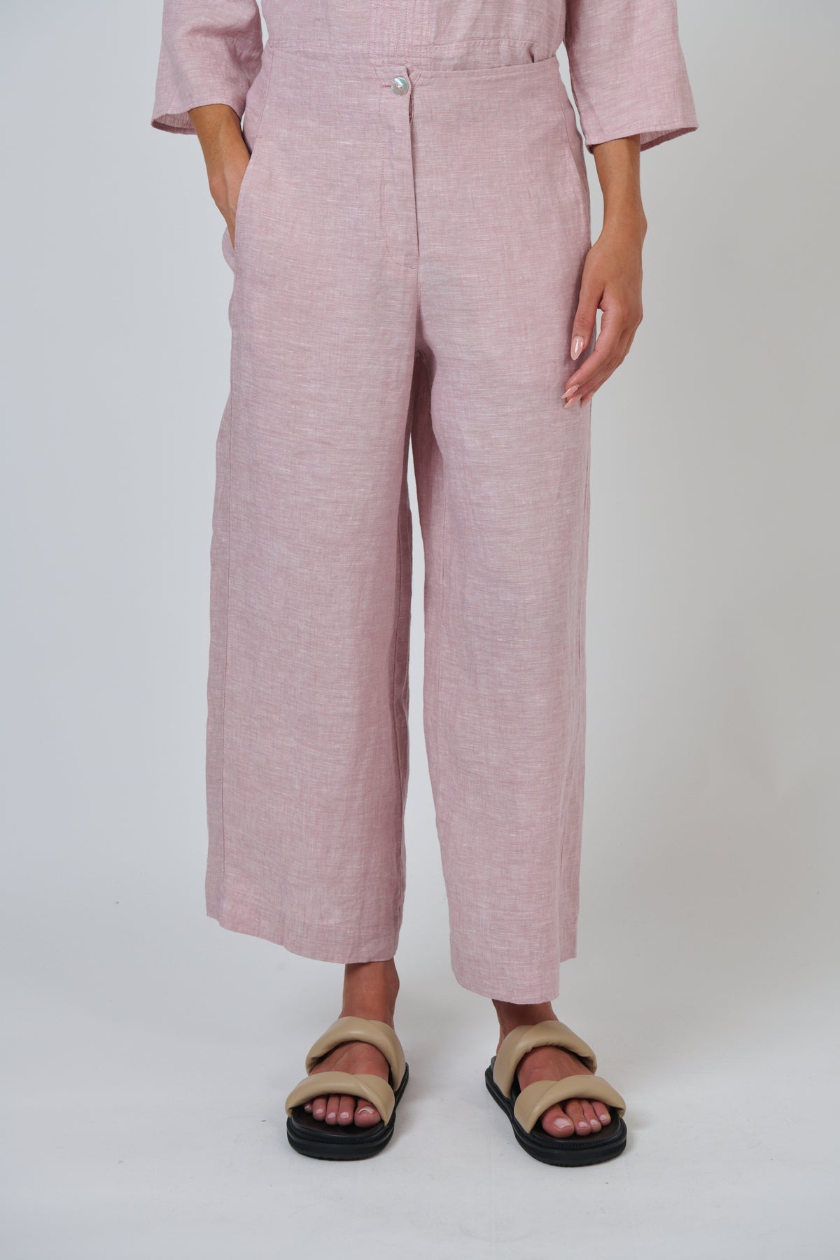 GA698 Linen Pants Radish