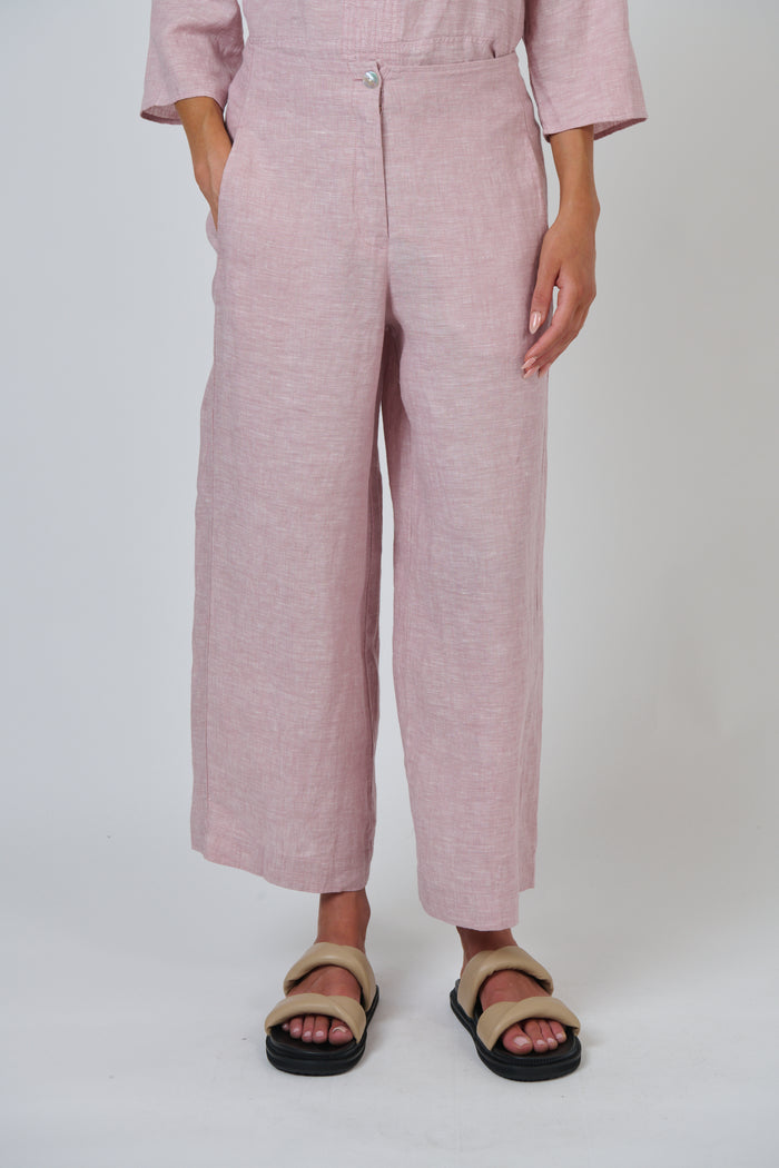 GA698 Linen Pants Radish