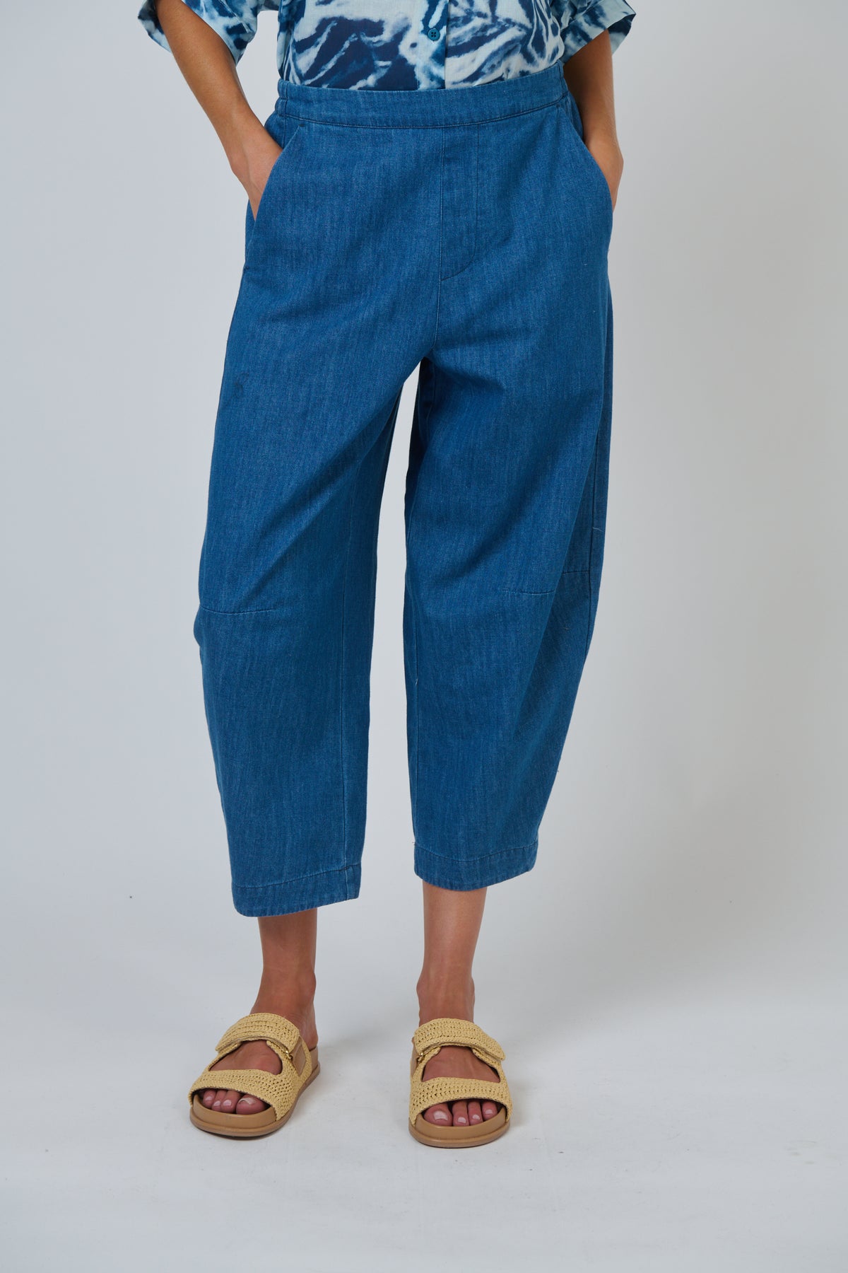 GA711 Denim Pants Chambray