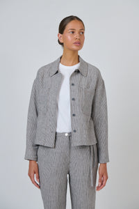 GA732 Linen Jacket Rue