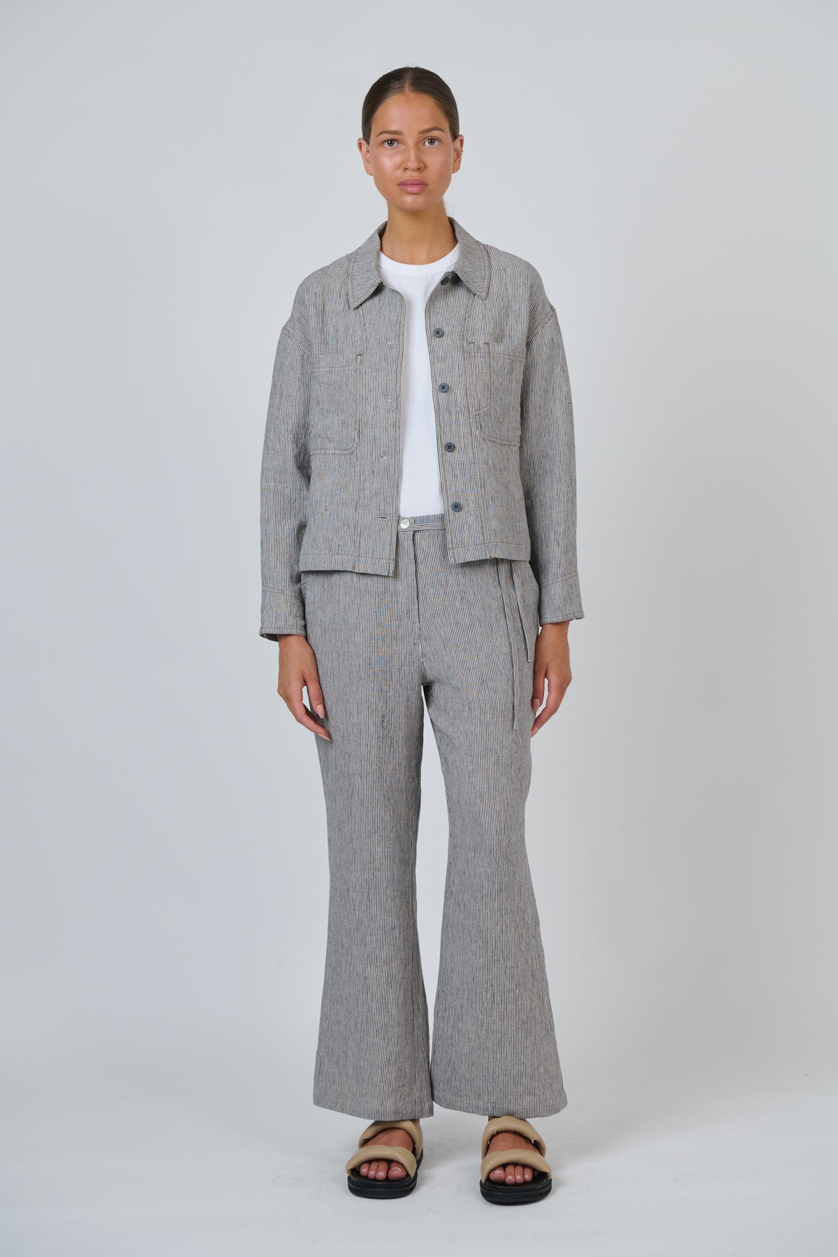 GA732 Linen Jacket Rue