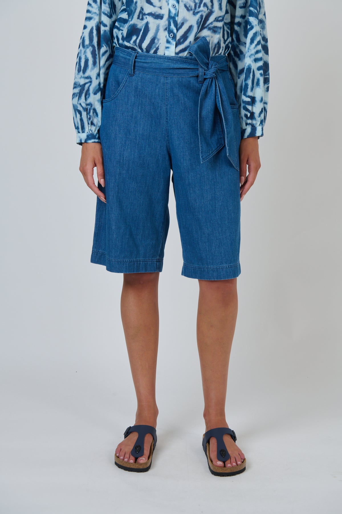 GA741 Denim Shorts Chambray