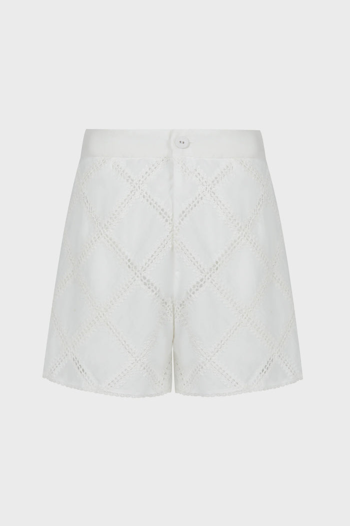 Mia Shorts White