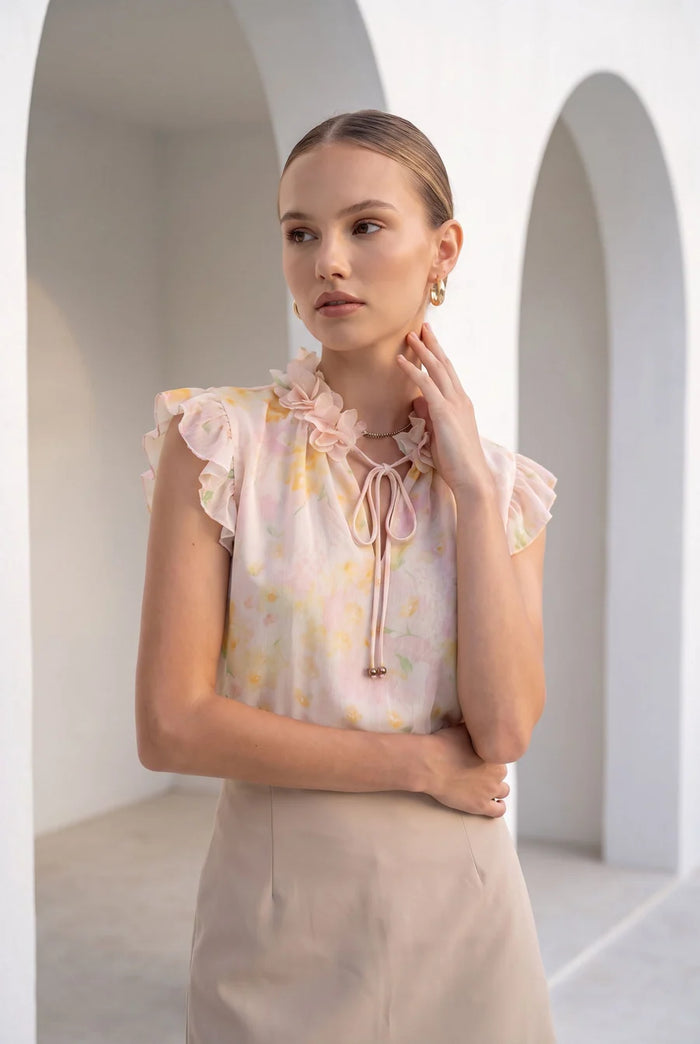 Honey Silk Blouse