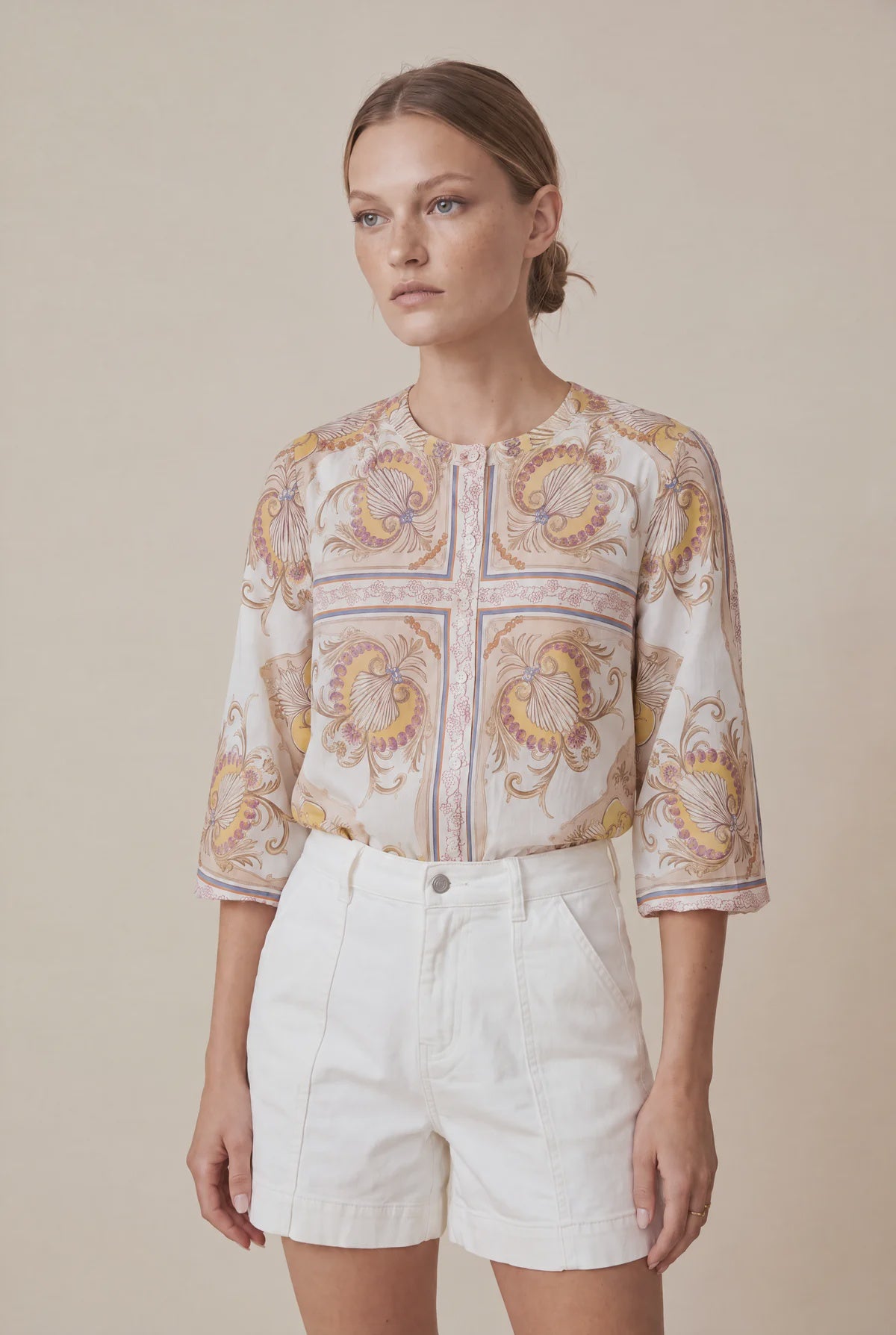 Jane Shirt Neptune White