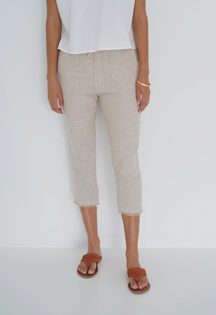 Lido 3/4 Pant Natural