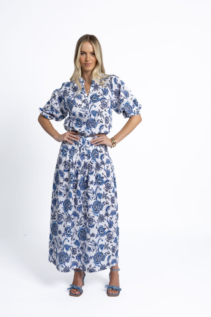 Le Jardin Print Skirt