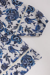 Jardin Print Rosa Blouse
