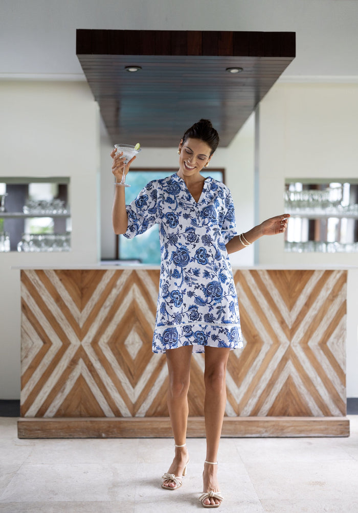 Jardin Print Rosa Dress