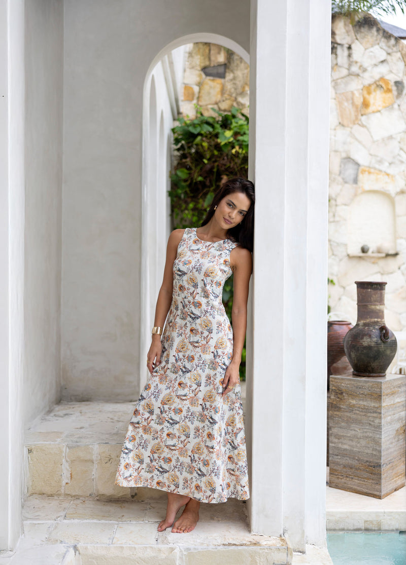 Willa Dress Kaffir Print