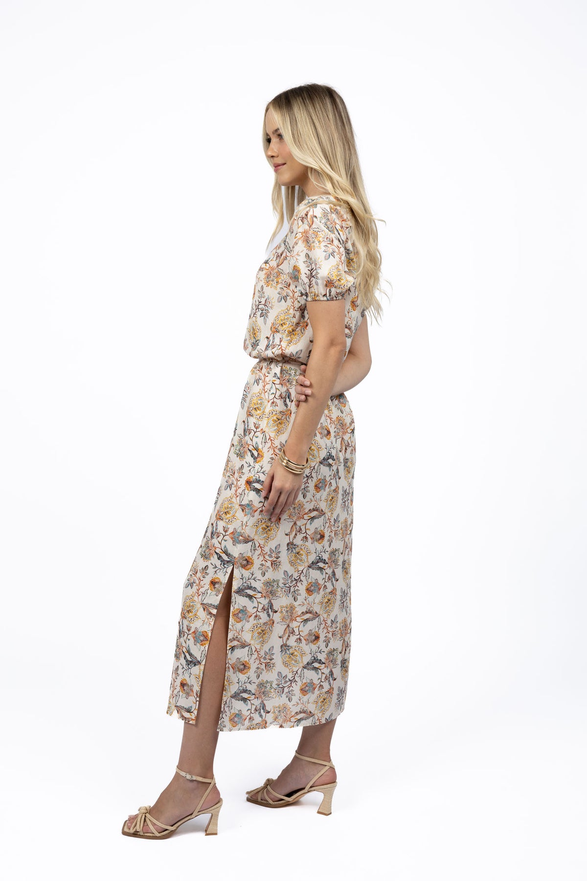 Lillian Dress Kaffir Print