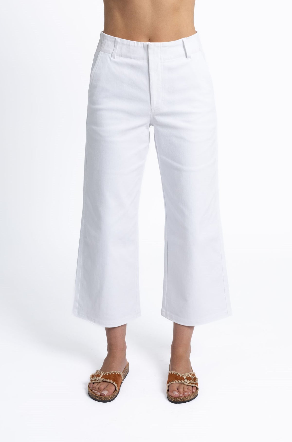 Margot Drill Pant White