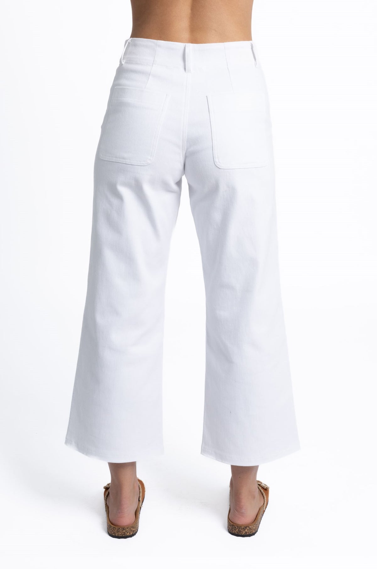 Margot Drill Pant White