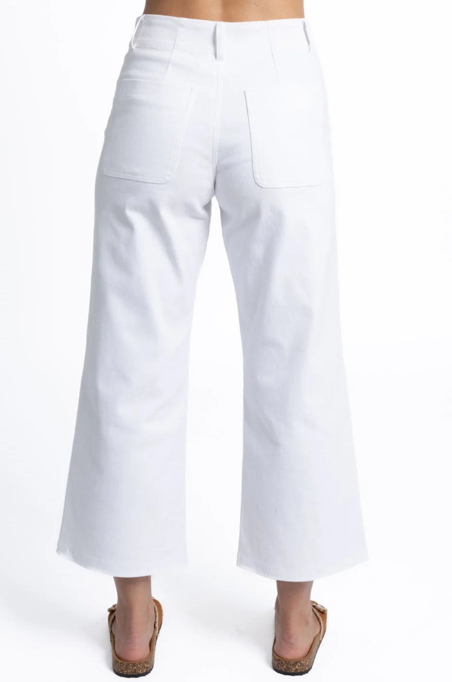 Margot Drill Pant White