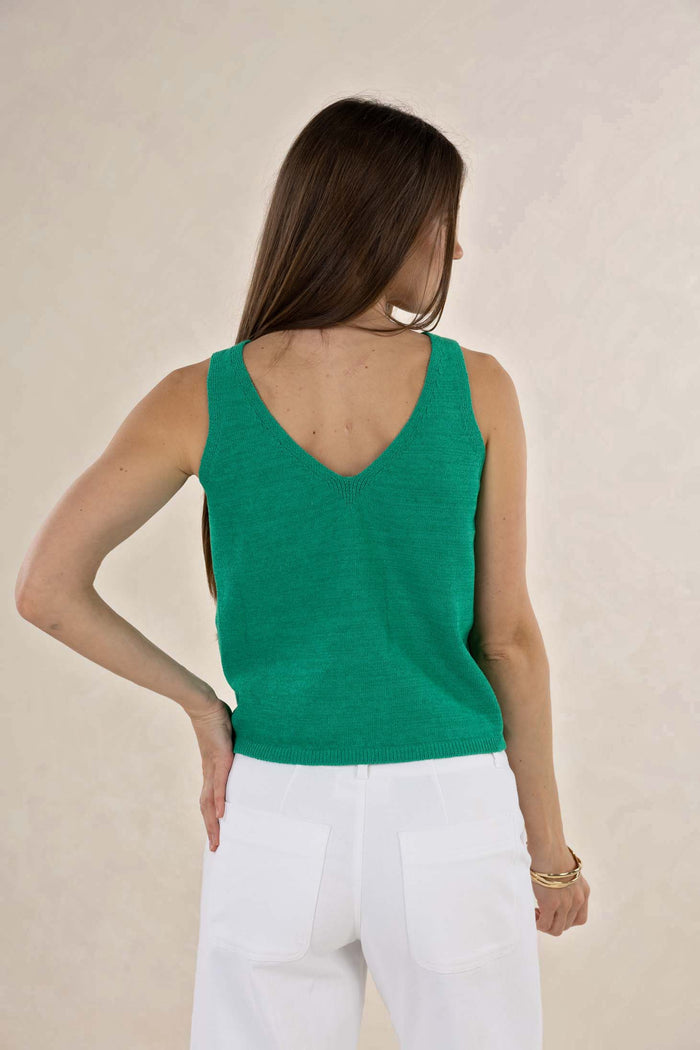 Amour Tank Emerald