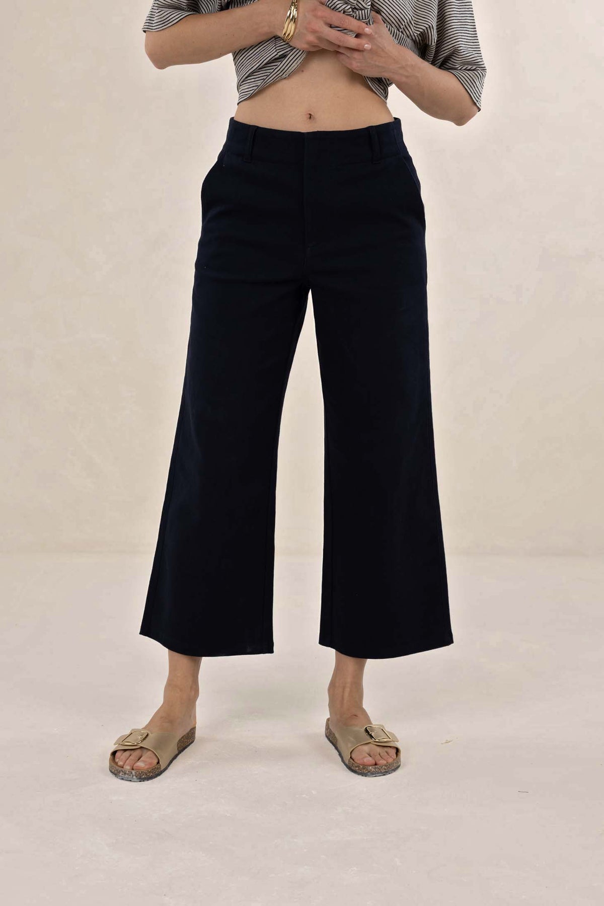 Margot Drill Pant Navy