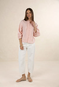 Hazel Blouse Soft Pink