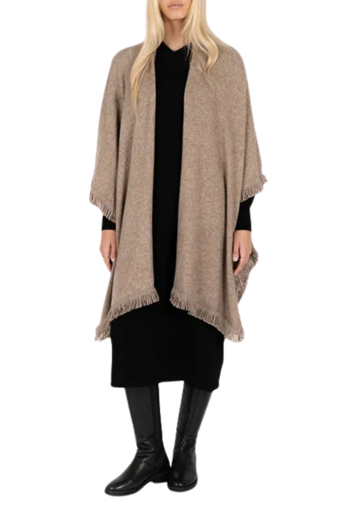 Fringe Wrap Hazelut
