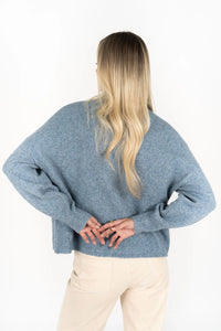 Chantae Jumper Speck Blue