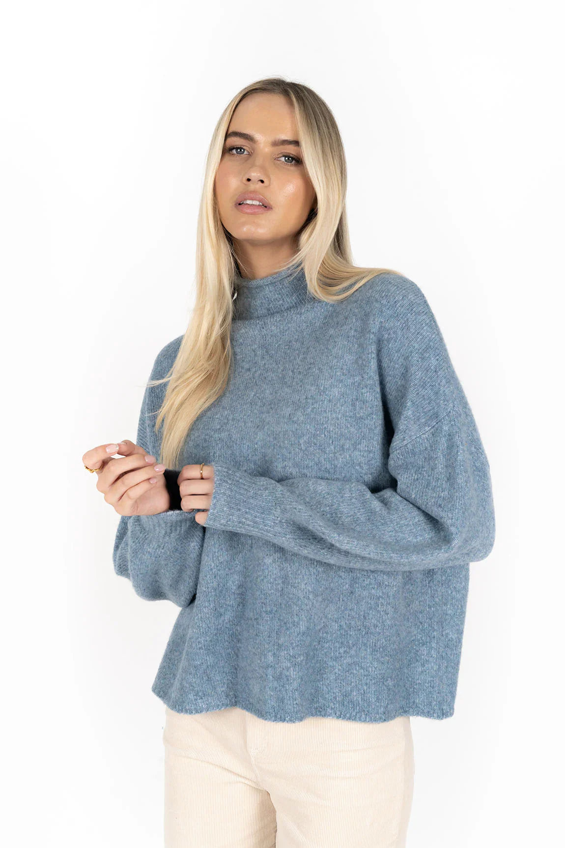 Chantae Jumper Speck Blue