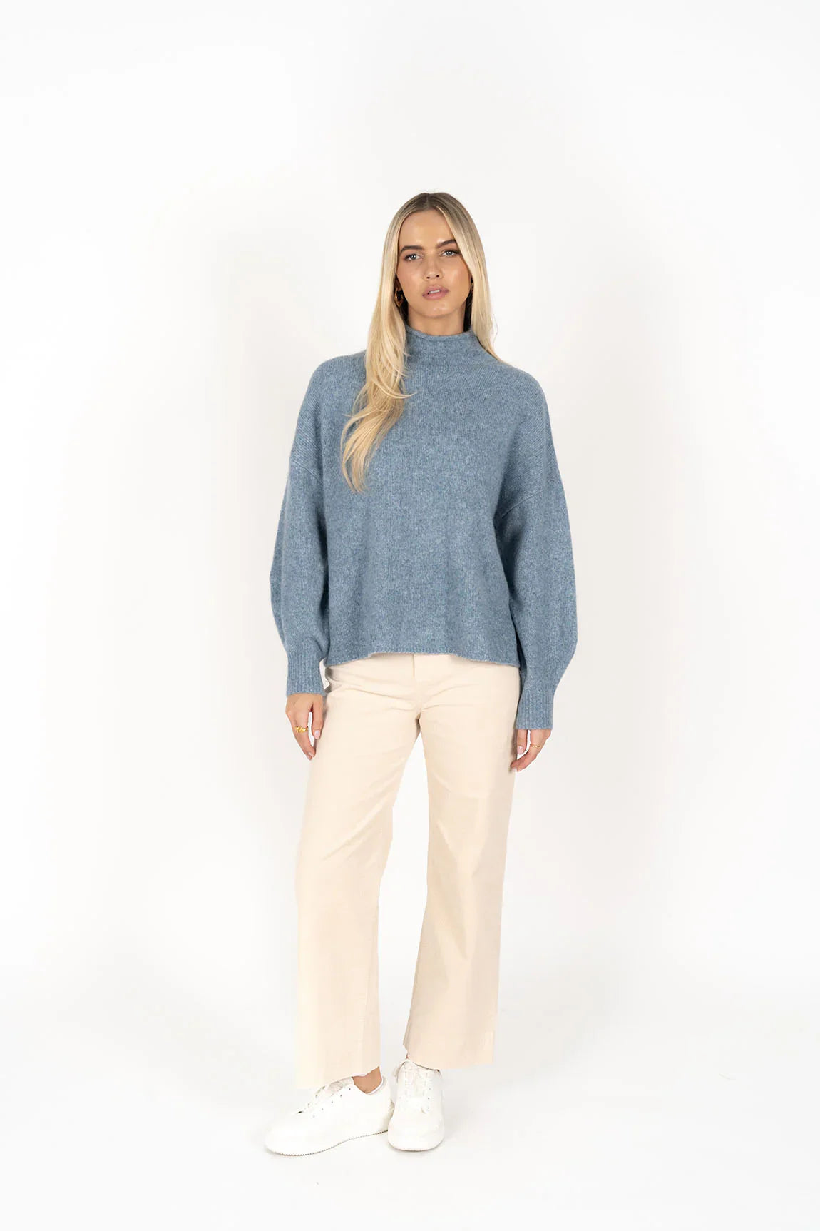 Chantae Jumper Speck Blue