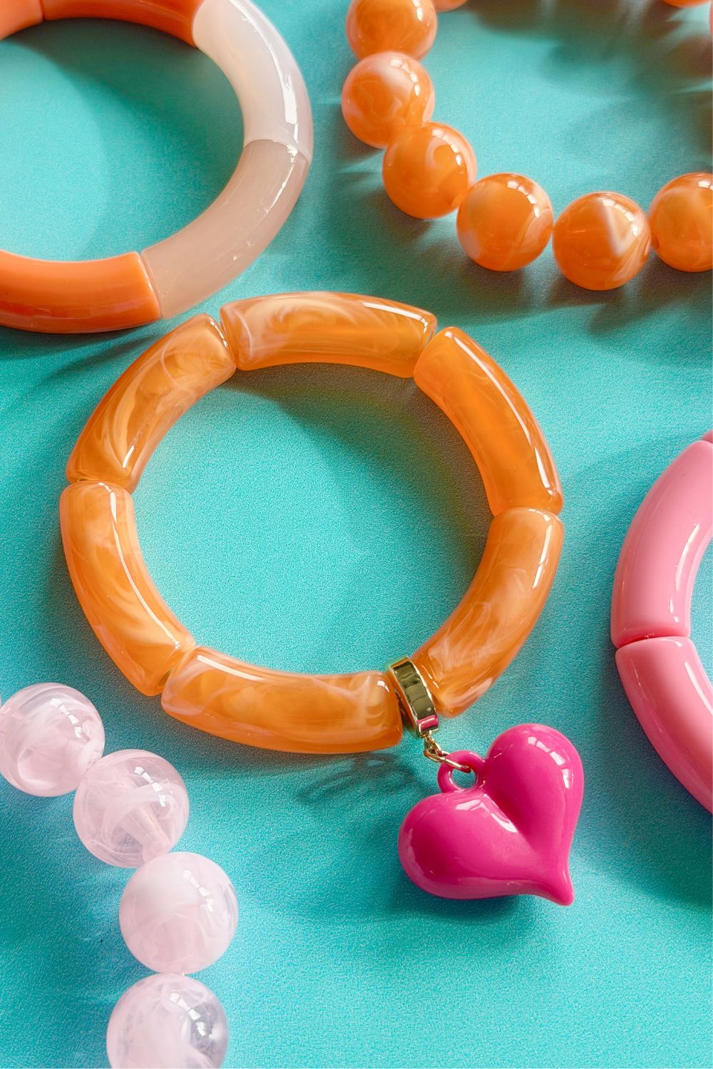 Tube Resin Bracelet