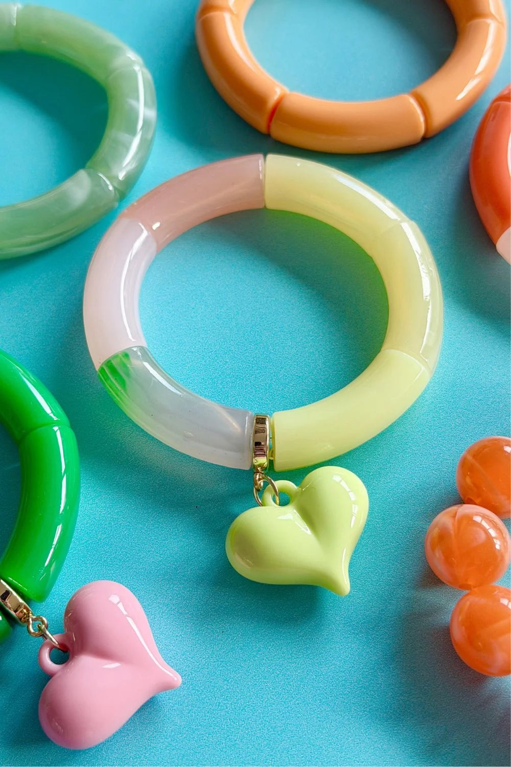 Tube Resin Bracelet