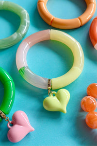 Tube Resin Bracelet
