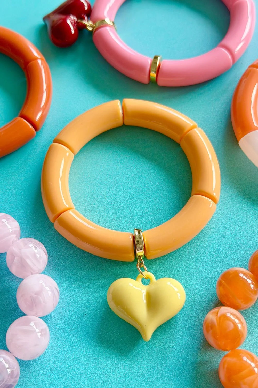 Tube Resin Bracelet