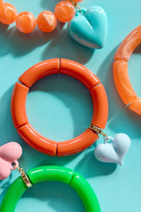 Tube Resin Bracelet