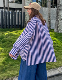 Pink/Navy Shirt OS