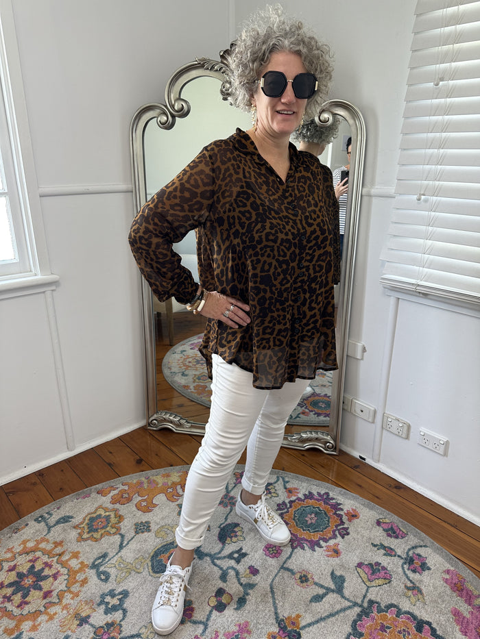 Maja Leopard Shirt