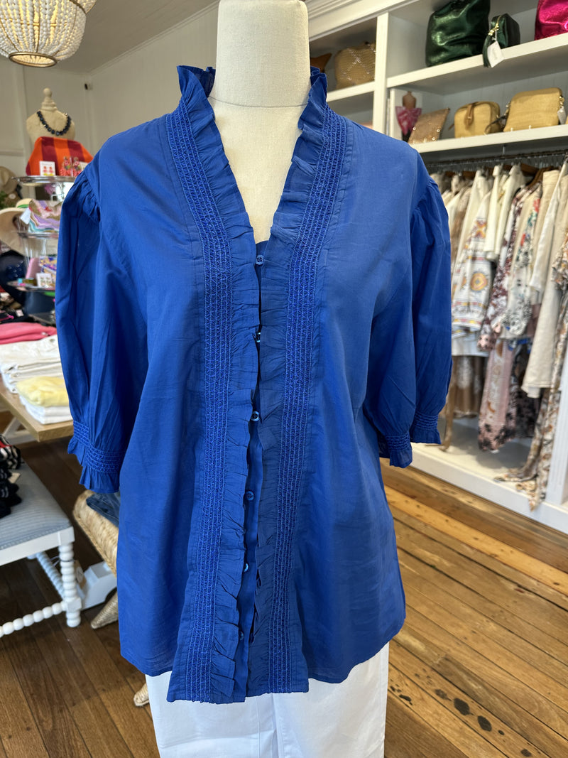 Ocean Shirt Cobalt