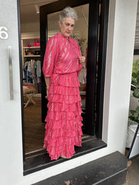 Valentia Skirt Raspberry