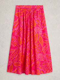 Abigail Midi Skirt Pink