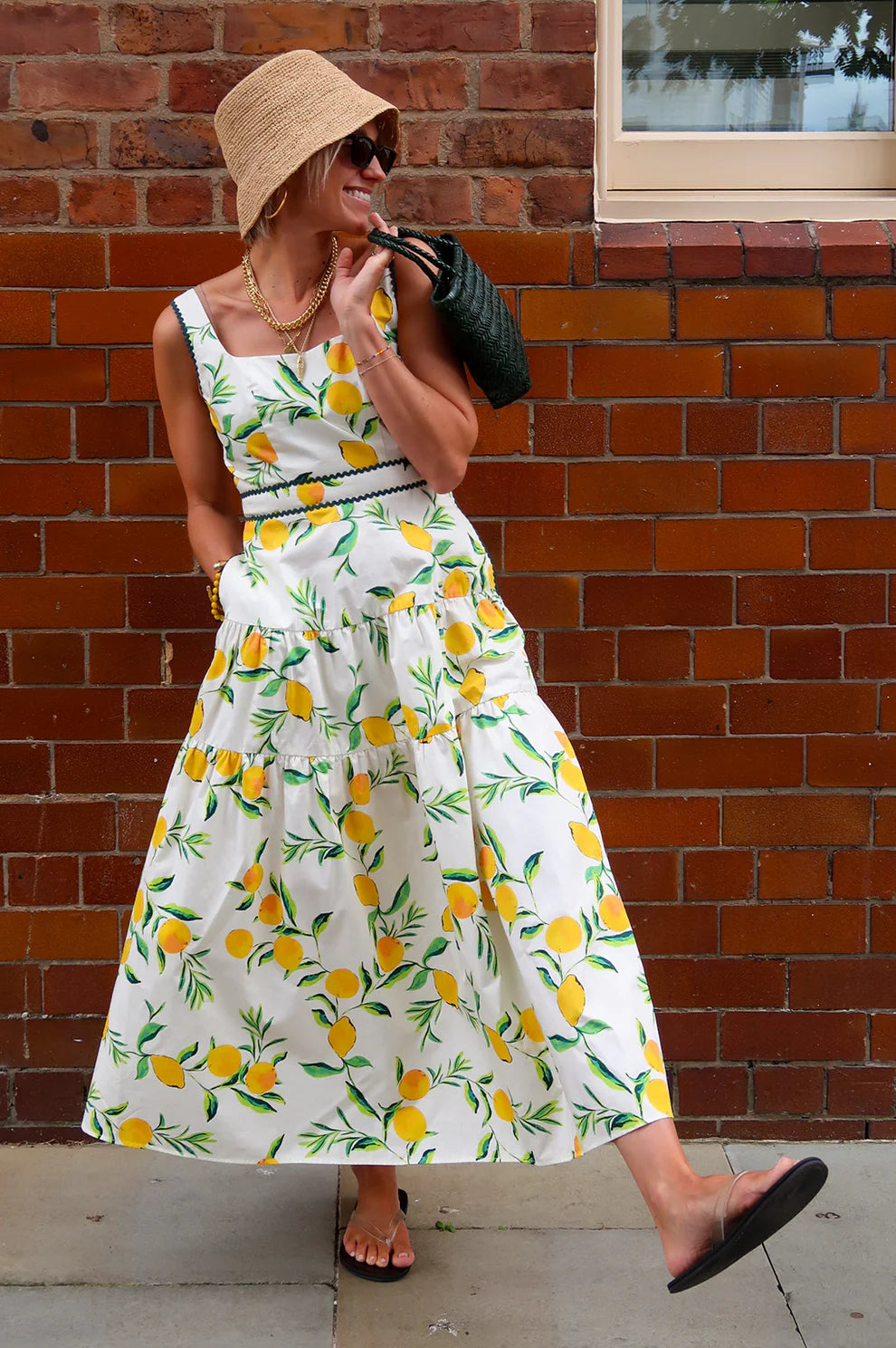 Emily Dress Lemons
