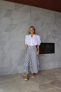 Holly Shirt White Linen