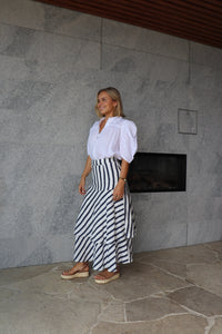 Holly Shirt White Linen