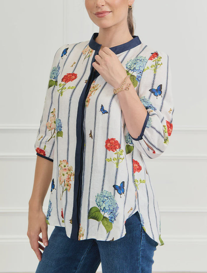 Jardinaire Linen Shirt