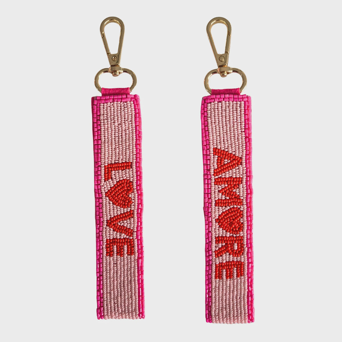 Beaded Keychain Love Amore