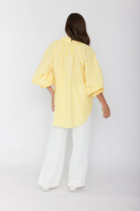 Danill Shirt Yellow Stripe