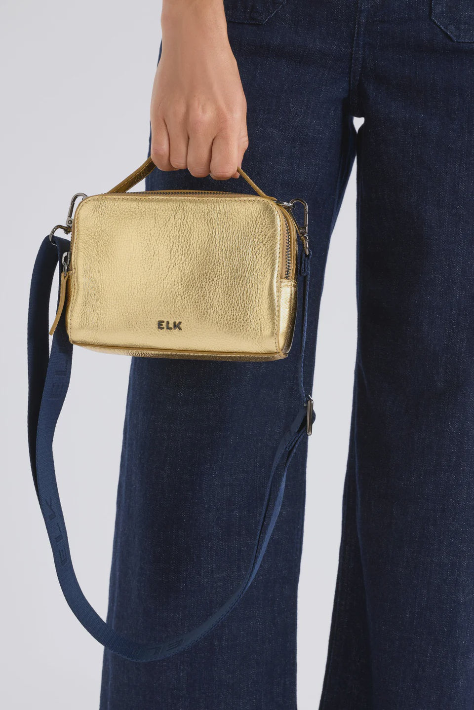 Dayna Small Crossbody Gold