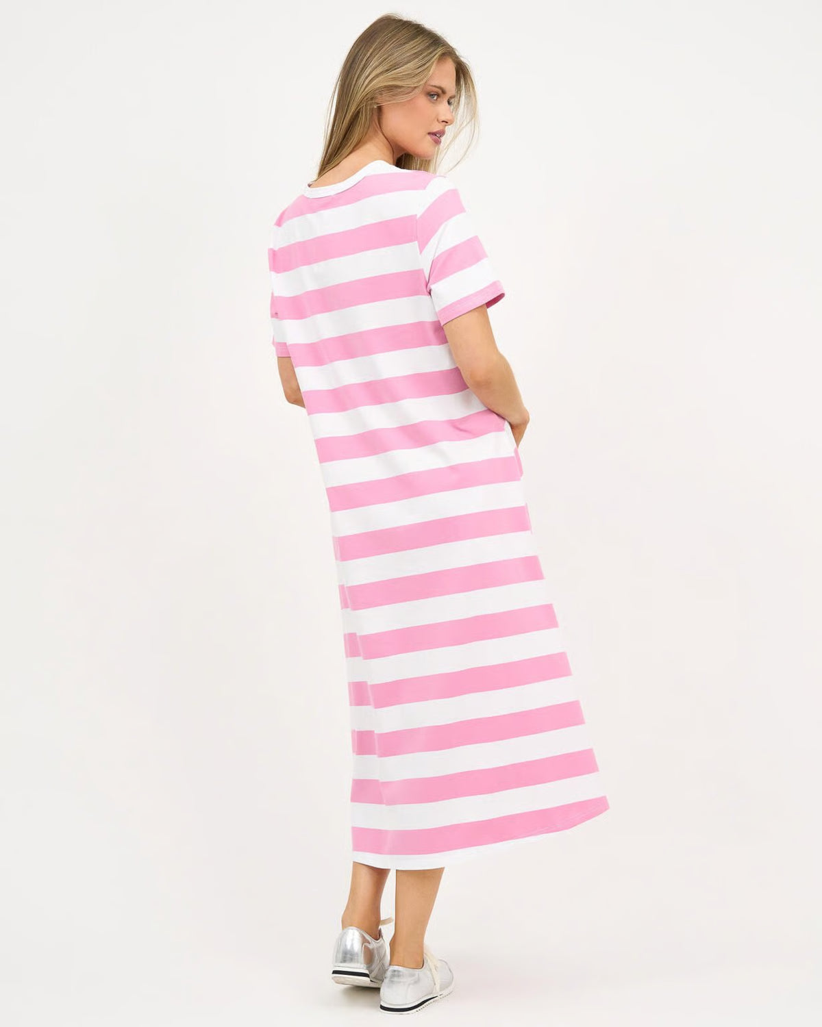 Jersey Candy Stripe Dress