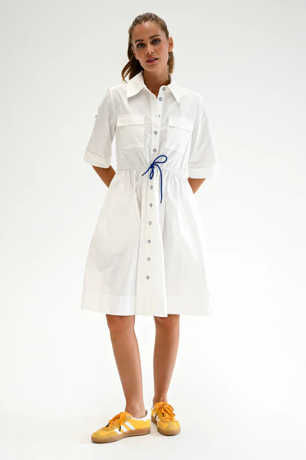 Marina Dress White Mini