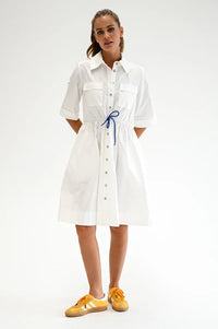 Marina Dress White Mini